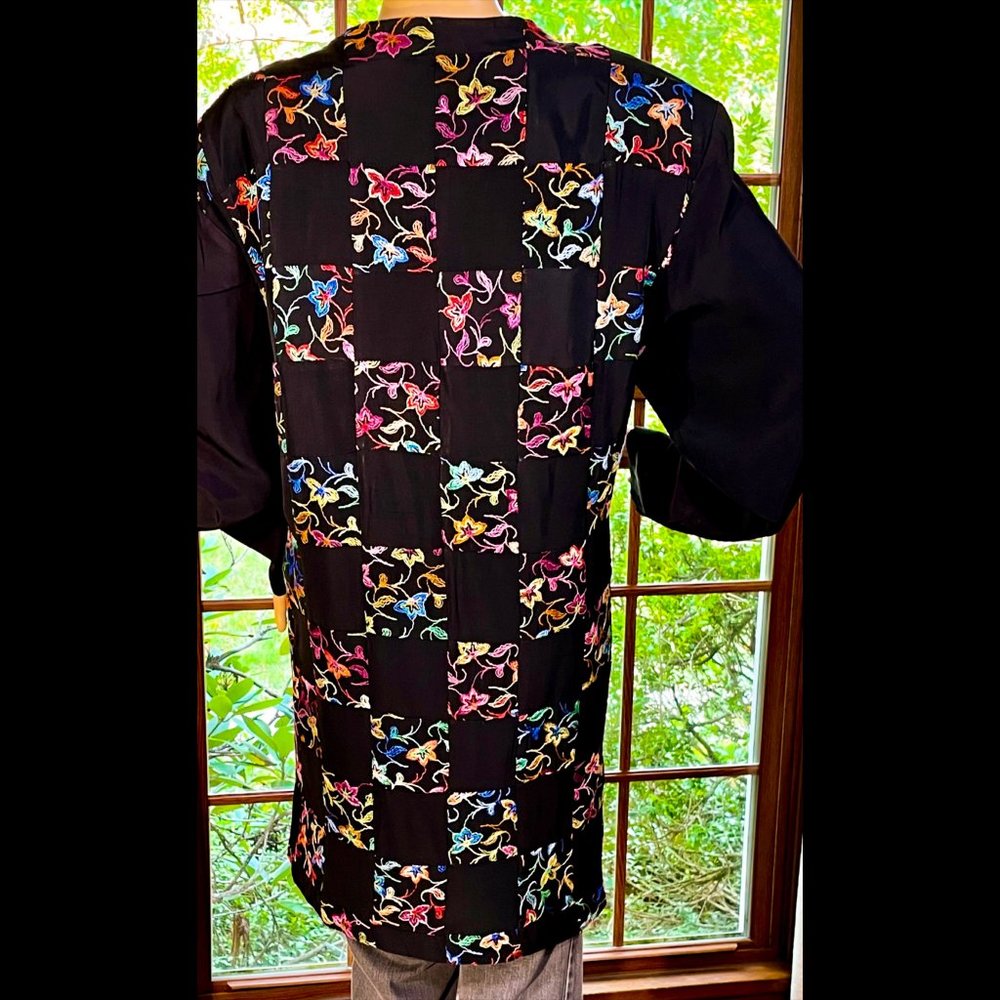 Vtgwild Roseboho Embroidered Patchwork Duster Car… - image 2